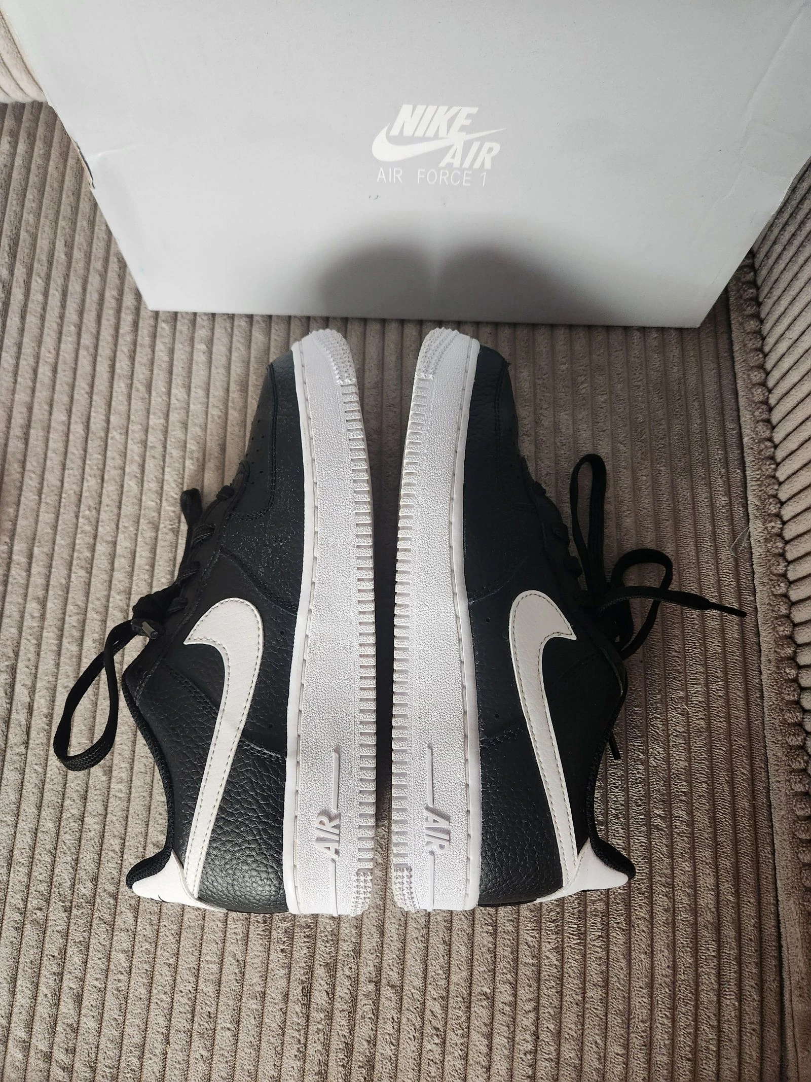 🩷NIEUW Nike Air Force 1 leer zwart maat 38💙 – photo 3